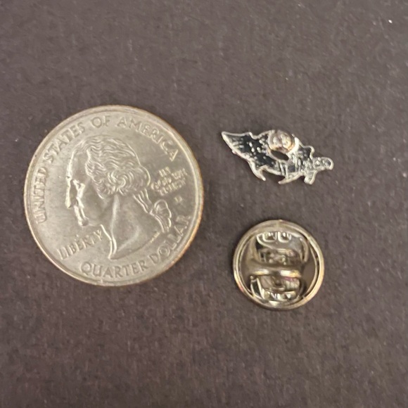 Shriner’s Lapel Pin with Rhinestones - Picture 4 of 6